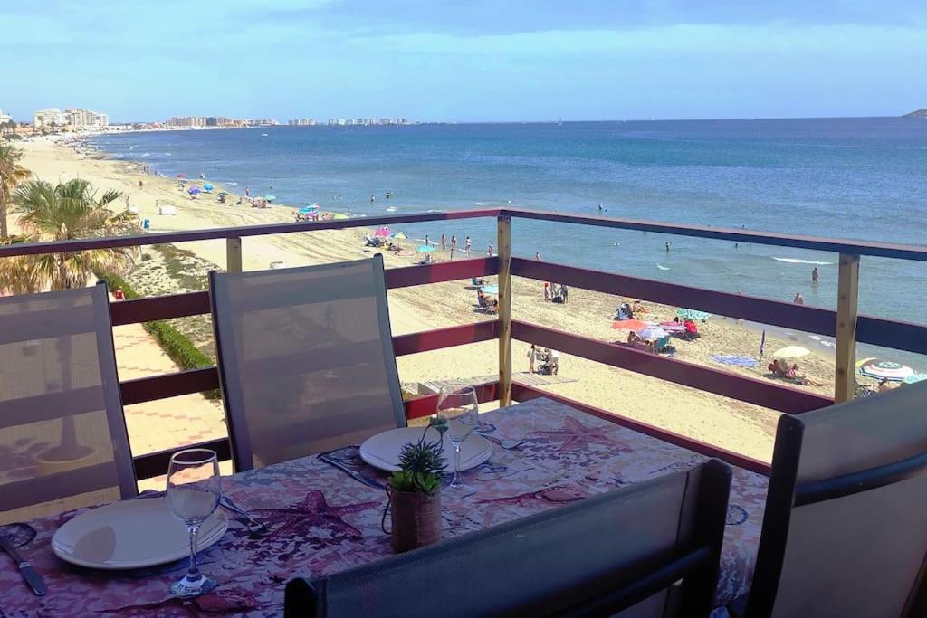 Apartamento Primera Linea La Manga Luaran gambar